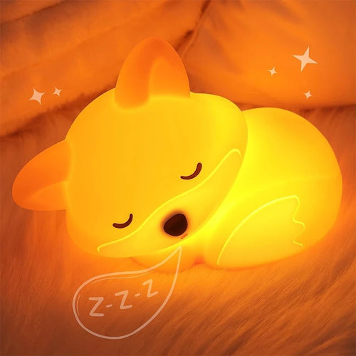 FoxyGlow - Wireless Portable Night Light for Kids